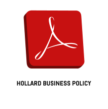 HOLLARD BUSINESS POLICY