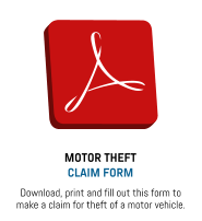MOTOR THEFT CLAIM FORM Download, print and fill out this form to make a claim for theft of a motor vehicle.
